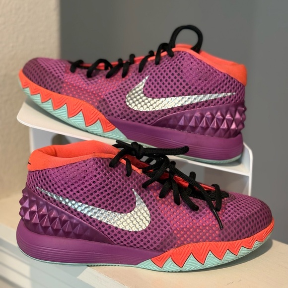 Nike Other - Nike Kyrie 1 Purple (GS) Easter Basketball Sneakers 717219-508 Youth Size 4.5Y